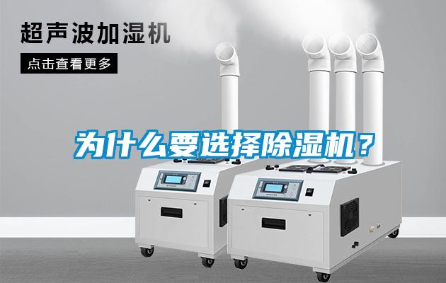 為什么要選擇除濕機？