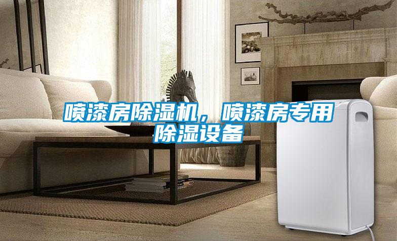 噴漆房除濕機，噴漆房專用除濕設備