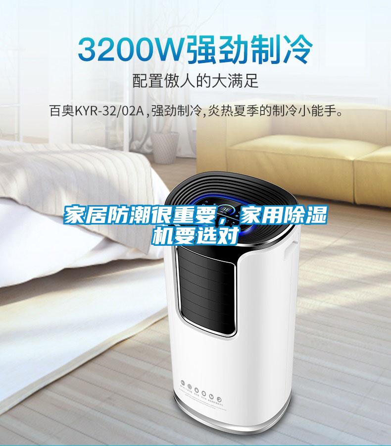 家居防潮很重要，家用除濕機要選對