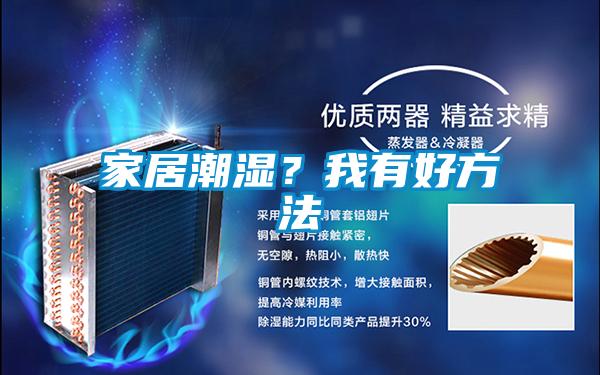 家居潮濕？我有好方法
