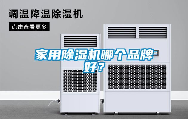 家用除濕機哪個品牌好？