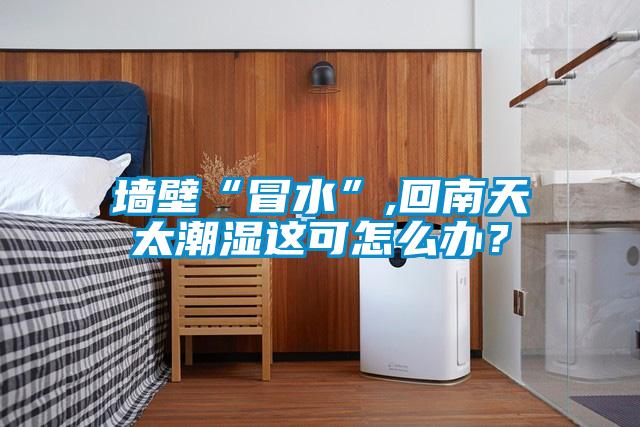 墻壁“冒水”,回南天太潮濕這可怎么辦？