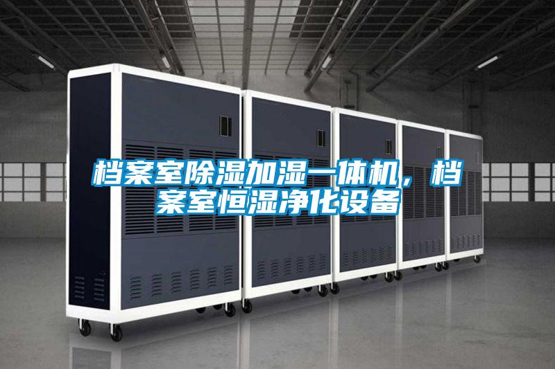 檔案室除濕加濕一體機，檔案室恒濕凈化設備