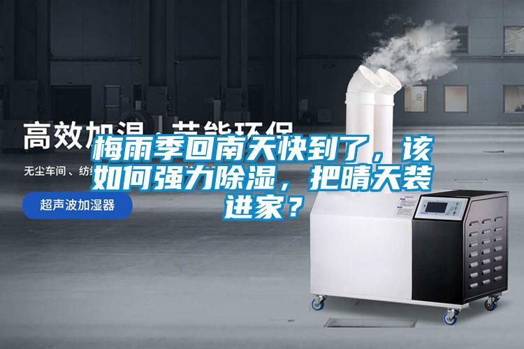 梅雨季回南天快到了，該如何強(qiáng)力除濕，把晴天裝進(jìn)家？