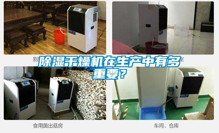 除濕干燥機在生產中有多重要？