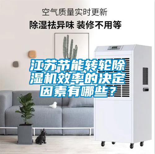 江蘇節(jié)能轉(zhuǎn)輪除濕機效率的決定因素有哪些？
