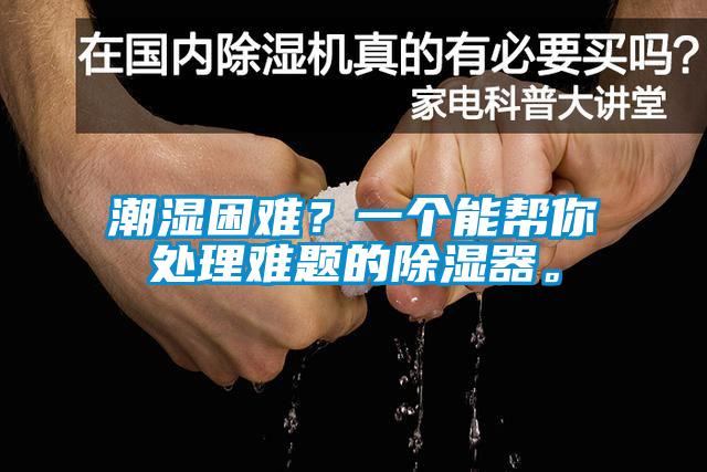 潮濕困難？一個(gè)能幫你處理難題的除濕器。