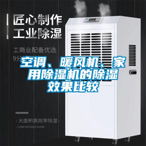空調(diào)、暖風機、家用除濕機的除濕效果比較