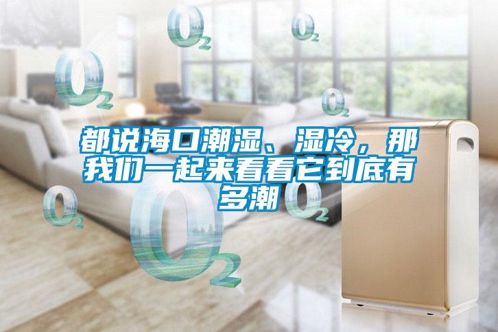 都說(shuō)海口潮濕、濕冷，那我們一起來(lái)看看它到底有多潮