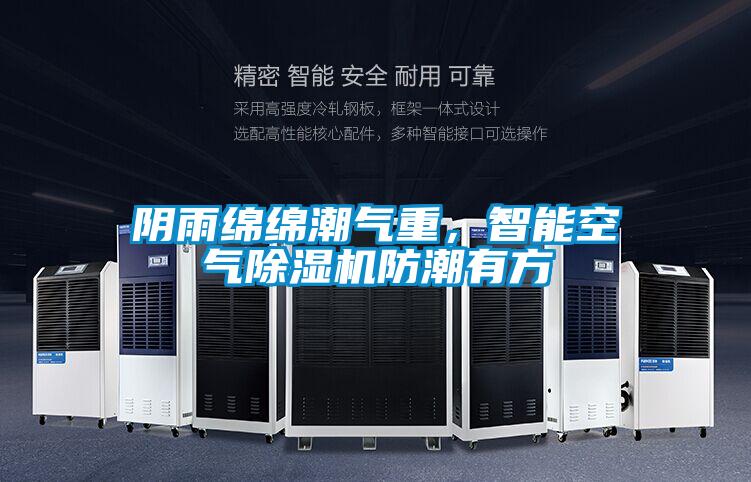 陰雨綿綿潮氣重，智能空氣除濕機防潮有方