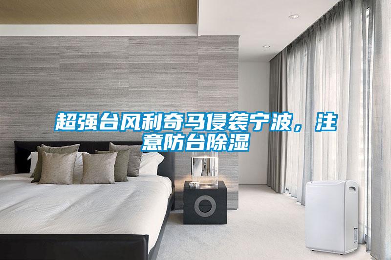 超強臺風(fēng)利奇馬侵襲寧波，注意防臺除濕