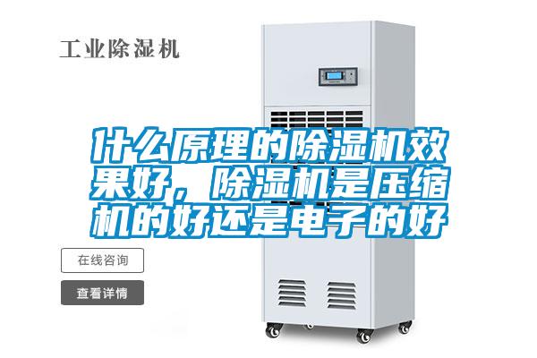 什么原理的除濕機(jī)效果好，除濕機(jī)是壓縮機(jī)的好還是電子的好