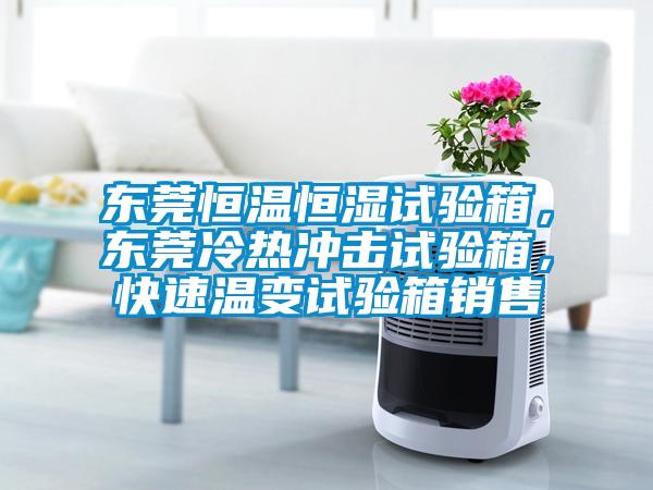 東莞恒溫恒濕試驗箱，東莞冷熱沖擊試驗箱，快速溫變試驗箱銷售