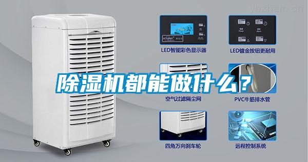 除濕機都能做什么？