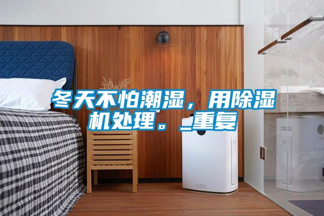 冬天不怕潮濕，用除濕機(jī)處理。_重復(fù)