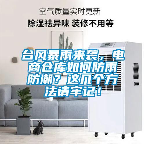 臺(tái)風(fēng)暴雨來(lái)襲，電商倉(cāng)庫(kù)如何防雨防潮？這幾個(gè)方法請(qǐng)牢記！