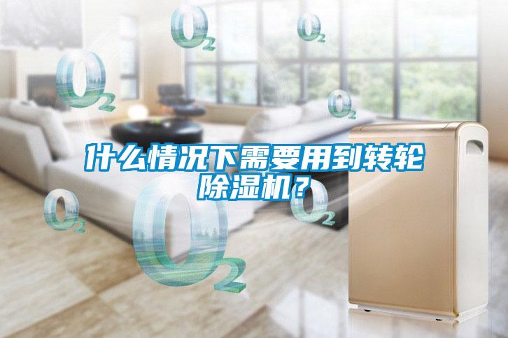 什么情況下需要用到轉輪除濕機？