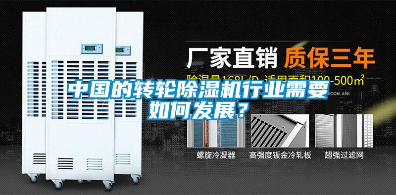 中國的轉輪除濕機行業需要如何發展？