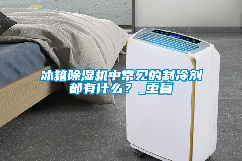 冰箱除濕機中常見的制冷劑都有什么？_重復
