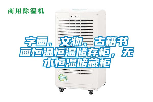 字畫、文物、古籍書畫恒溫恒濕儲存柜，無水恒濕儲藏柜