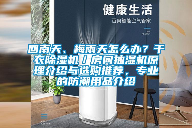 回南天、梅雨天怎么辦？干衣除濕機(jī)／房間抽濕機(jī)原理介紹與選購(gòu)?fù)扑]，專業(yè)的防潮用品介紹