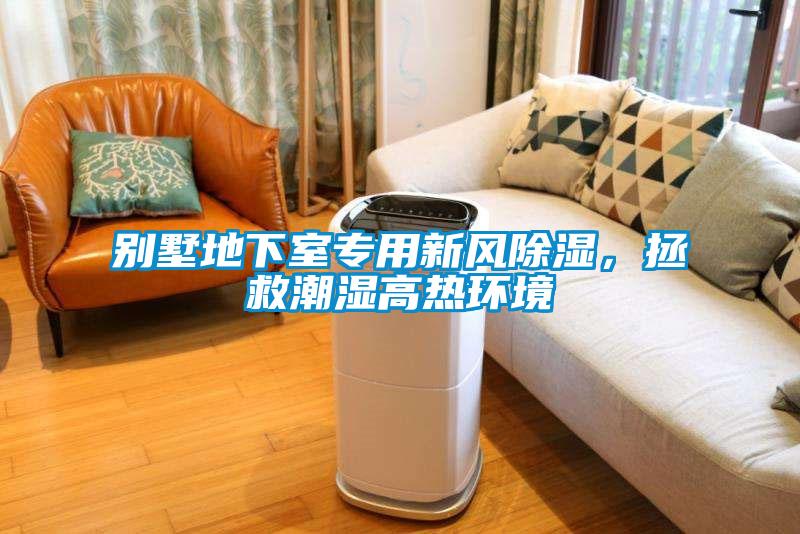 別墅地下室專用新風除濕，拯救潮濕高熱環境