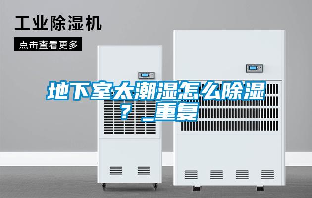 地下室太潮濕怎么除濕？_重復