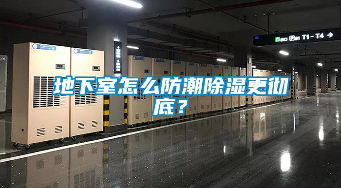 地下室怎么防潮除濕更徹底？