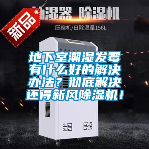地下室潮濕發霉有什么好的解決辦法？徹底解決還得新風除濕機！