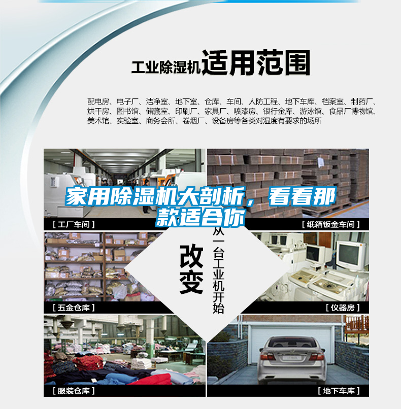 家用除濕機大剖析，看看那款適合你