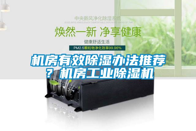 機房有效除濕辦法推薦？機房工業除濕機
