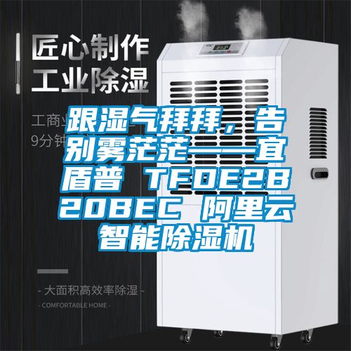 跟濕氣拜拜，告別霧茫?！硕芷?TFDE2B20BEC 阿里云智能除濕機
