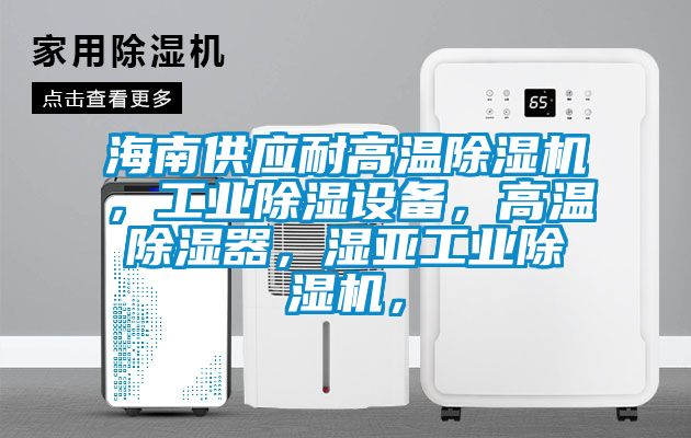 海南供應耐高溫除濕機，工業除濕設備，高溫除濕器，濕亞工業除濕機，