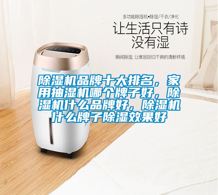 除濕機品牌十大排名，家用抽濕機哪個牌子好，除濕機什么品牌好，除濕機什么牌子除濕效果好
