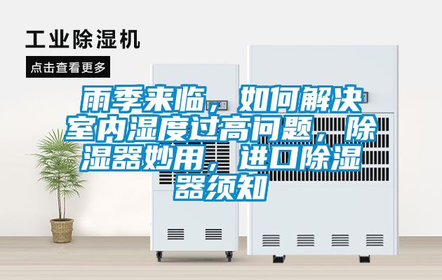 雨季來臨，如何解決室內濕度過高問題，除濕器妙用，進口除濕器須知
