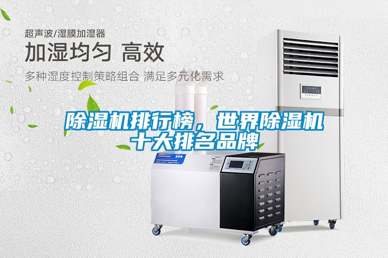 除濕機排行榜，世界除濕機十大排名品牌