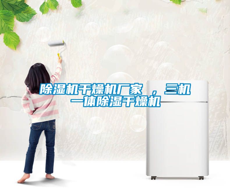 除濕機干燥機廠家 ，三機一體除濕干燥機