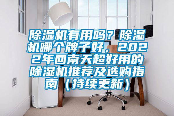 除濕機有用嗎？除濕機哪個牌子好，2022年回南天超好用的除濕機推薦及選購指南（持續更新）