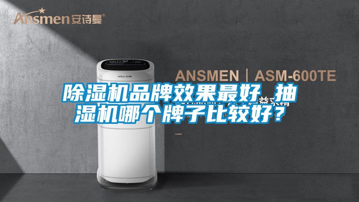 除濕機品牌效果最好 抽濕機哪個牌子比較好？